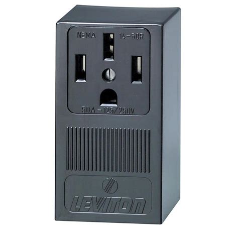 50 amp surface mount outlet